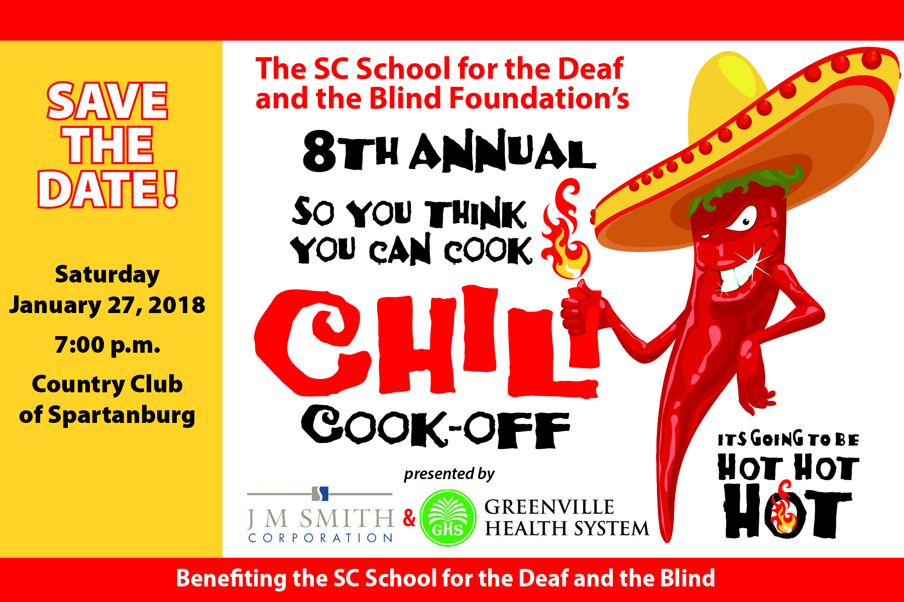 Save The Date – 8th Annual Chili Cook-Off