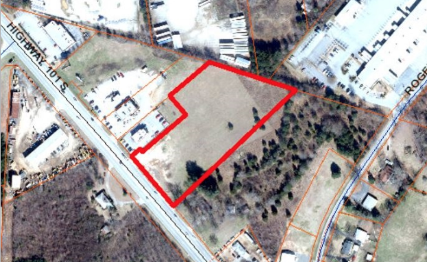 SOLD – 3.43 Acres of Commercial Land