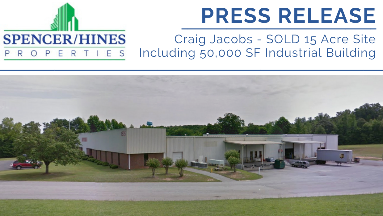 SOLD – 15 Acre Site Including 50,000 Sq. Ft. Industrial Building