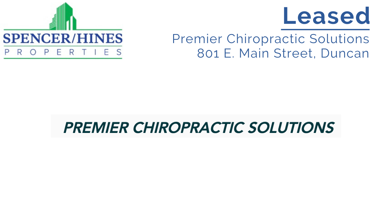 LEASED – Premier Chiropractic Solutions