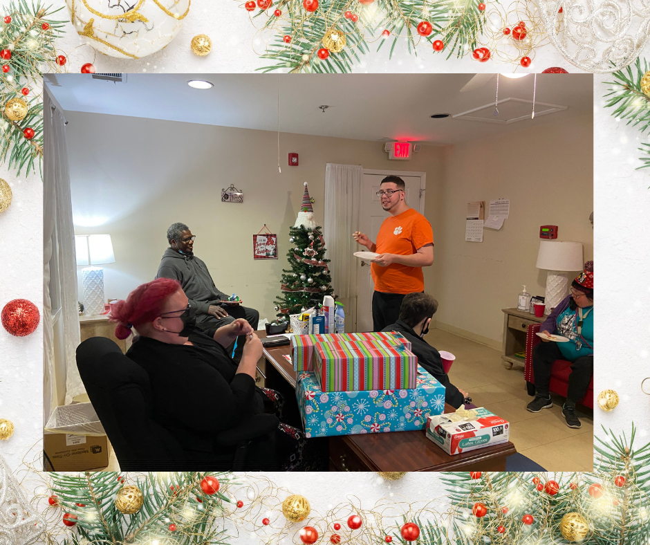 Spencer/Hines Properties Christmas Party with the  Residents at the Charles Lea Center