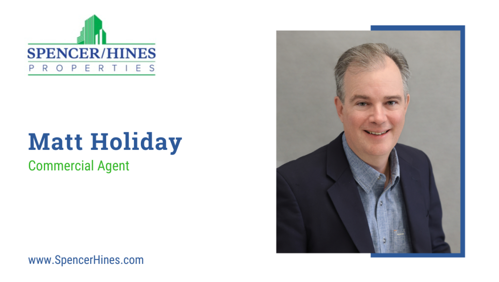 Meet Matt Holiday Commercial Agent Spencer Hines Commercial Real